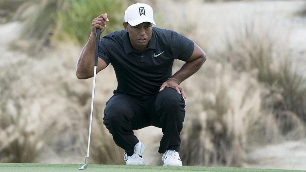 Tiger Woods na turnaji na Bahamách. Tiger Woods na turnaji na Bahamách.