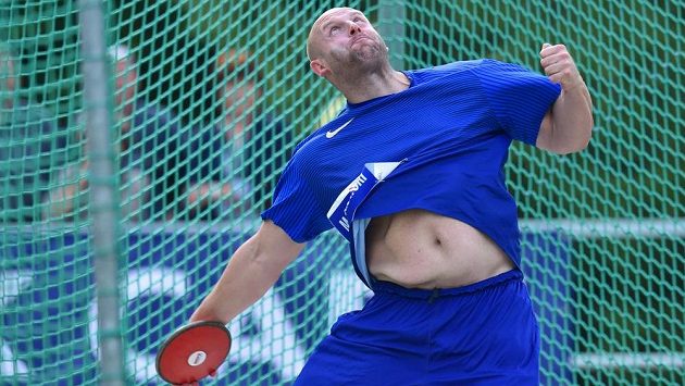 Polský diskař Piotr Malachowski na atletickém mítinku Memoriál Ludvíka Daňka. Polský diskař Piotr Malachowski na atletickém mítinku Memoriál Ludvíka Daňka.