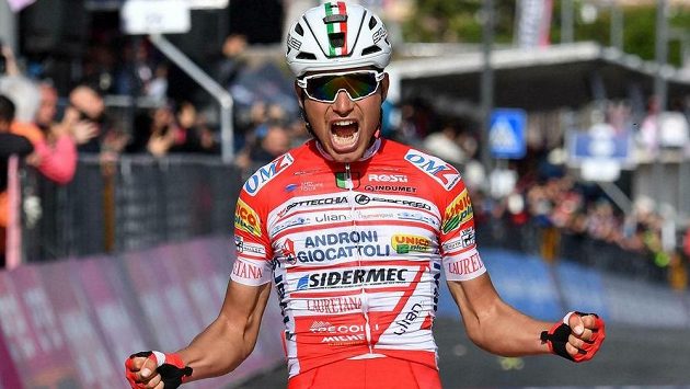 Italský cyklista Fausto Masnada vyhrál šestou etapu slavného závodu Giro D'Italia. Italský cyklista Fausto Masnada vyhrál šestou etapu slavného závodu Giro D'Italia.