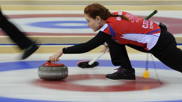 Zuzana Hájková na archivním snímku během světového šampionátu juniorů. Zuzana Hájková na archivním snímku během světového šampionátu juniorů.