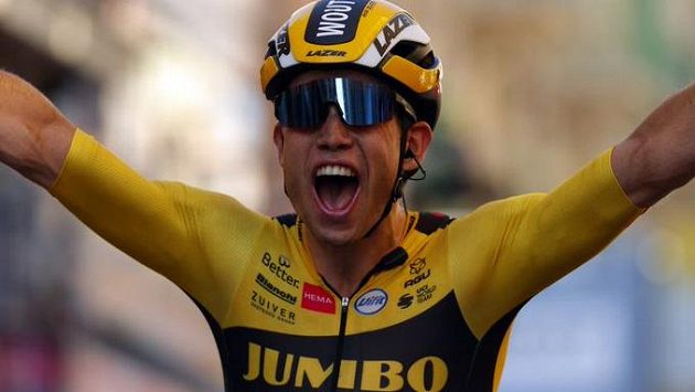 Belgický cyklista Wout Van Aert na archivním snímku. Belgický cyklista Wout Van Aert na archivním snímku.