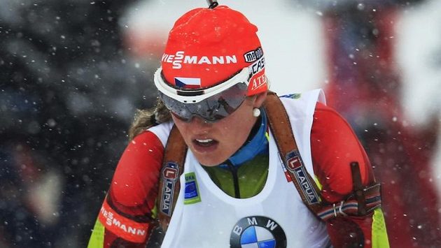 Biatlonistka Gabriela Soukalová Biatlonistka Gabriela Soukalová