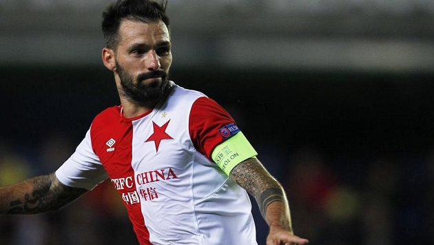 Slávista Danny se raduje, Villarrealu vstřelil druhý gól. Slávista Danny se raduje, Villarrealu vstřelil druhý gól.