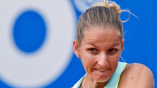Česká tenistka Karolína Plíšková ve finále v Norimberku. Česká tenistka Karolína Plíšková ve finále v Norimberku.