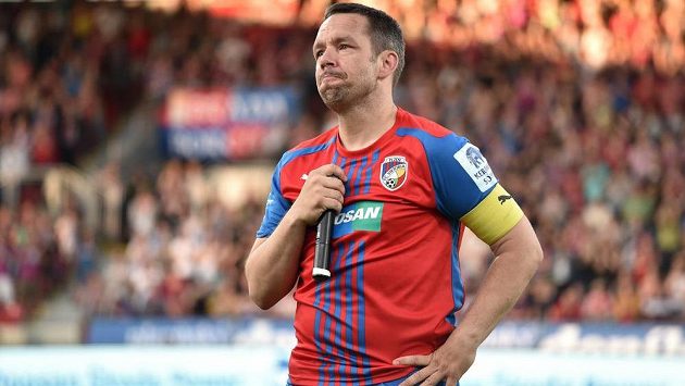 Pavel Horváth během benefičního utkání v plzeňské Doosan Areně. Pavel Horváth během benefičního utkání v plzeňské Doosan Areně.