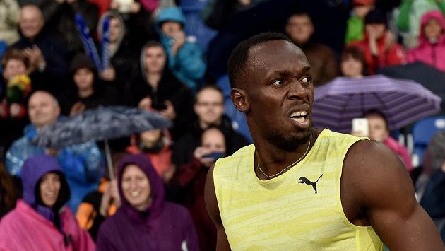 Světový rekordman Usain Bolt z Jamajky na ilustračním snímku z atletického mítinku Zlatá tretra 2015. Světový rekordman Usain Bolt z Jamajky na ilustračním snímku z atletického mítinku Zlatá tretra 2015.