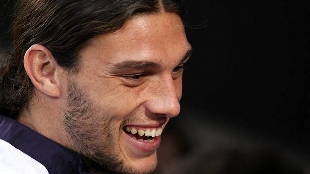 Anglický fotbalový reprezentant Andy Carroll. Anglický fotbalový reprezentant Andy Carroll.