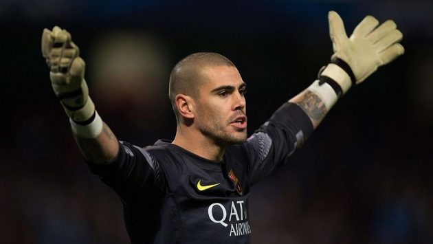Brankář Víctor Valdés bude hrát za Manchester United Brankář Víctor Valdés bude hrát za Manchester United