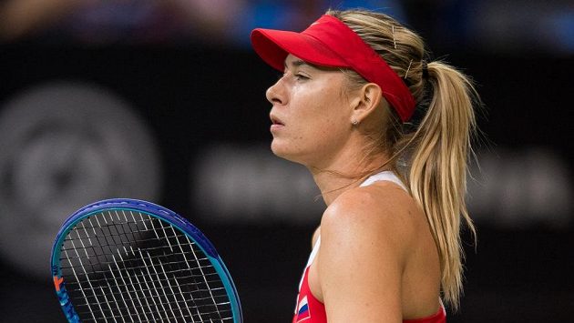 Ruská tenistka Maria Šarapovová. Ruská tenistka Maria Šarapovová.