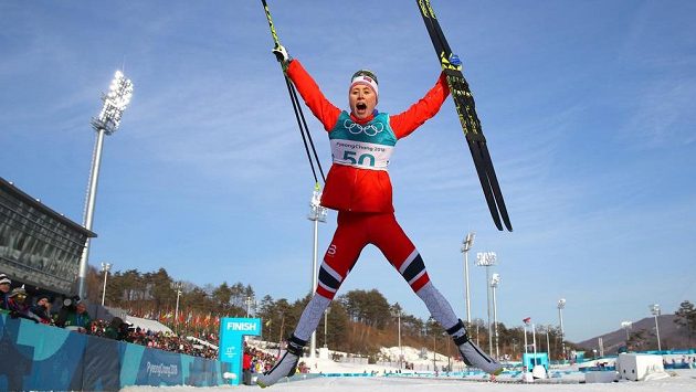 Norka Ragnhild Hagaová překvapivě ovládla na olympiádě volnou desítku. Norka Ragnhild Hagaová překvapivě ovládla na olympiádě volnou desítku.