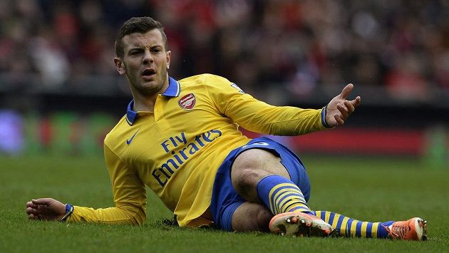 Jack Wilshere zažil se svým Arsenalem hodně pochmurný den. Jack Wilshere zažil se svým Arsenalem hodně pochmurný den.