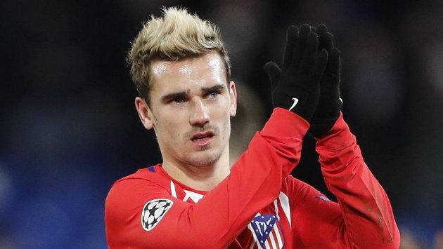 Útočník fotbalistů Atlétika Madrid Antoine Griezmann. Útočník fotbalistů Atlétika Madrid Antoine Griezmann.