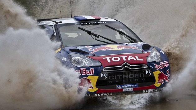 Sebastian Loeb z Citroënu na Argentinské rallye. Sebastian Loeb z Citroënu na Argentinské rallye.