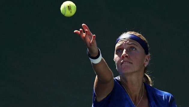 Petra Kvitová v utkání 2. kola grandslamového US Open v New Yorku. Petra Kvitová v utkání 2. kola grandslamového US Open v New Yorku.