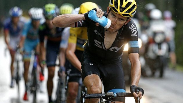Velšský cyklista Geraint Thomas z týmu Sky má vysoký práh bolesti. Velšský cyklista Geraint Thomas z týmu Sky má vysoký práh bolesti.