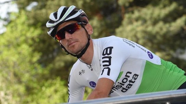 Roman Kreuziger před startem Valonského šípu. Roman Kreuziger před startem Valonského šípu.