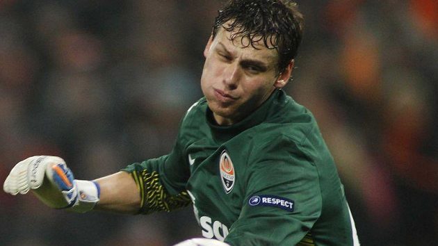Gólman Šachtaru Olexandr Rybka. Gólman Šachtaru Olexandr Rybka.
