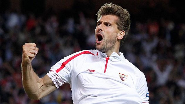Fernando Llorente v dresu Sevilly. Fernando Llorente v dresu Sevilly.