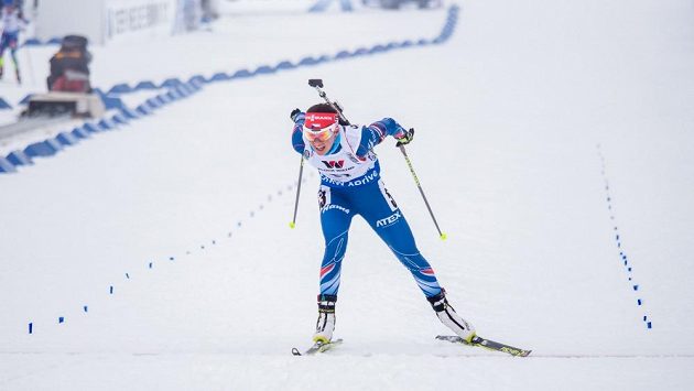 Veronika Vítková dobíhá do cíle vytrvalostního závodu na MS v Oslu. Veronika Vítková dobíhá do cíle vytrvalostního závodu na MS v Oslu.