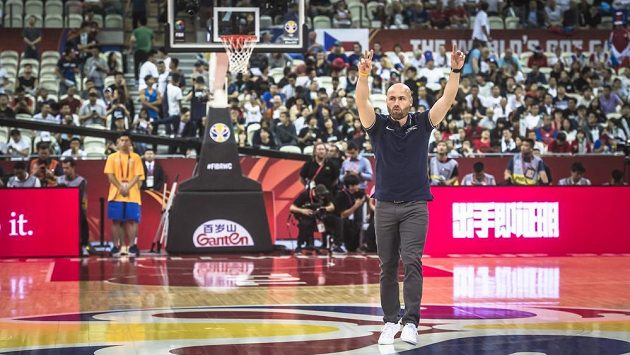 Kondiční trenér české basketbalové reprezentace Michal Miřejovský. Kondiční trenér české basketbalové reprezentace Michal Miřejovský.