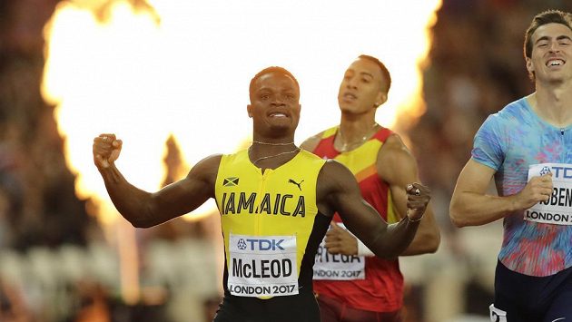 Jamajčan Omar McLeod se stal mistrem světa na 110 m překážek. Jamajčan Omar McLeod se stal mistrem světa na 110 m překážek.