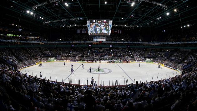 Finská Hartwall Arena - dějiště letošního MS. Finská Hartwall Arena - dějiště letošního MS.