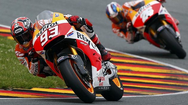 Španělský motocyklista Marc Márquez. Španělský motocyklista Marc Márquez.