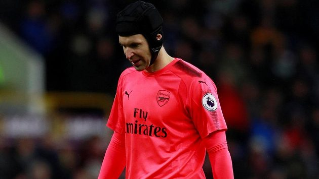 Brankář Arsenalu Petr Čech Brankář Arsenalu Petr Čech