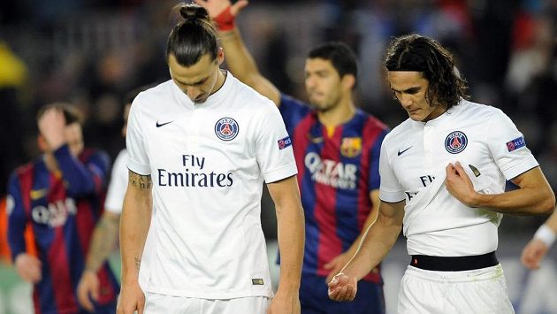 Edinson Cavani (vpravo) na ilustračním snímku se Zlatanem Ibrahimovicem Edinson Cavani (vpravo) na ilustračním snímku se Zlatanem Ibrahimovicem
