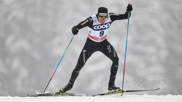 Švýcar Dario Cologna na Tour de Ski v Lenzerheide. Švýcar Dario Cologna na Tour de Ski v Lenzerheide.