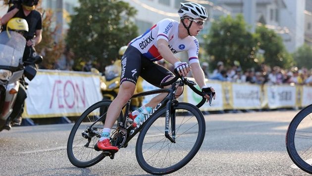 Cyklista Petr Vakoč. Cyklista Petr Vakoč.