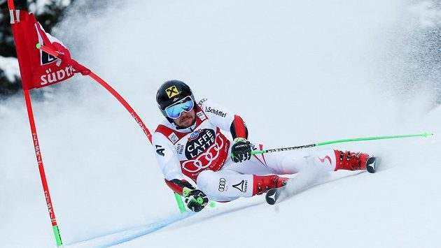 Rakouský lyžař Marcel Hirscher v paralelním obřím slalomu v Alta Badii bral třetí místo. Rakouský lyžař Marcel Hirscher v paralelním obřím slalomu v Alta Badii bral třetí místo.