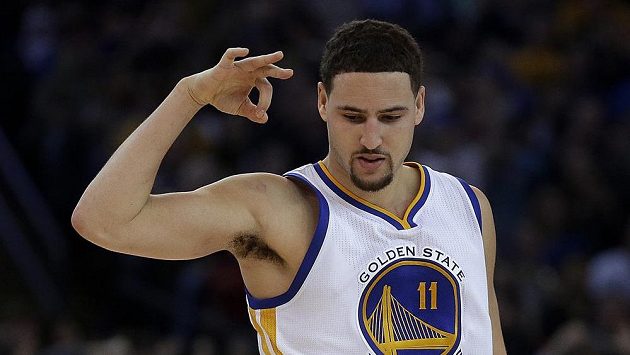 Basketbalista Golden State Klay Thompson. Basketbalista Golden State Klay Thompson.
