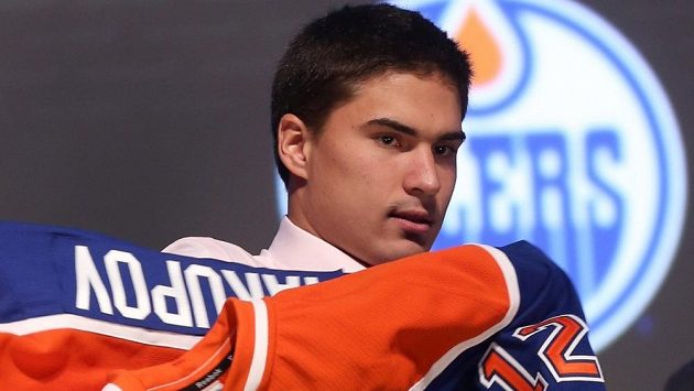 Ruský hokejový útočník Nail Jakupov, jehož si v roce 2012 vybral jako jedničku draftu NHL Edmonton. Ruský hokejový útočník Nail Jakupov, jehož si v roce 2012 vybral jako jedničku draftu NHL Edmonton.