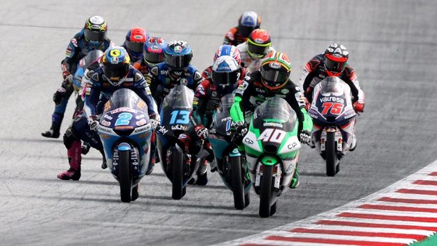 Závod Moto3 ve Štýrském Hradci. Závod Moto3 ve Štýrském Hradci.