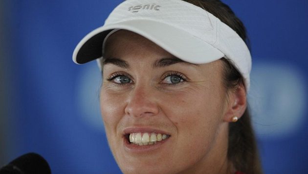 Švýcarská tenistka Martina Hingisová. Švýcarská tenistka Martina Hingisová.
