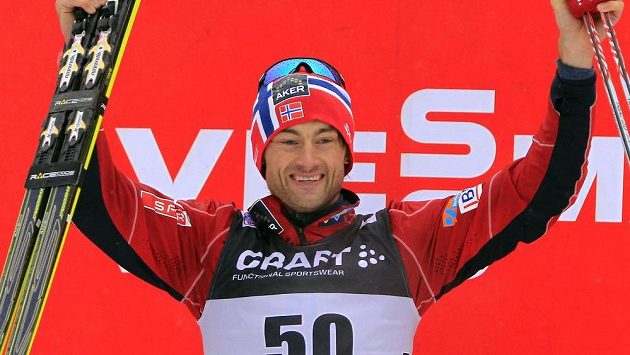 Norský běžec na lyžích Petter Northug. Norský běžec na lyžích Petter Northug.