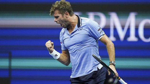Švýcarský tenista Stan Wawrinka je ve čtvrtfinále US Open. Švýcarský tenista Stan Wawrinka je ve čtvrtfinále US Open.