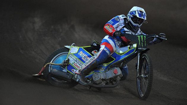 Český plochodrážník Aleš Dryml. Český plochodrážník Aleš Dryml.