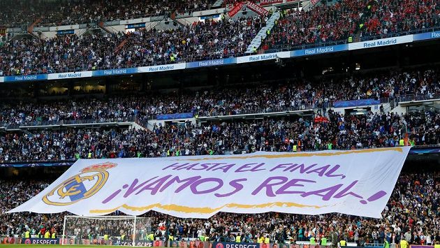 Fanoušci Realu Madrid se mohou těšit na Ligu mistrů. Fanoušci Realu Madrid se mohou těšit na Ligu mistrů.
