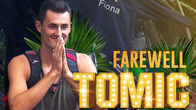 Bernard Tomic skončil v reality show I'm a Celebrity...Get Me Out of Here! jako první. Bernard Tomic skončil v reality show I'm a Celebrity...Get Me Out of Here! jako první.