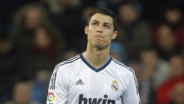Portugalský fotbalista v dresu Realu Madrid Cristiano Ronaldo Portugalský fotbalista v dresu Realu Madrid Cristiano Ronaldo