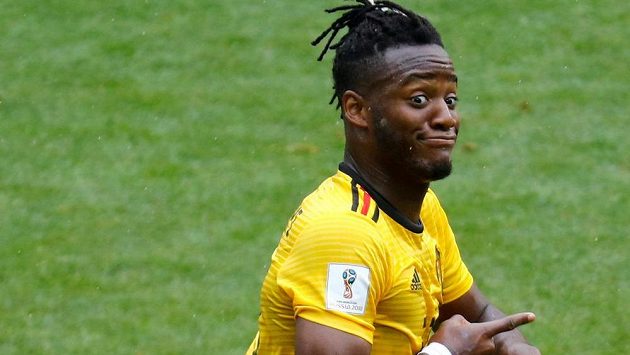 Belgičan Michy Batshuayi v dresu národního týmu na nedávném MS. Belgičan Michy Batshuayi v dresu národního týmu na nedávném MS.