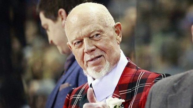 Americký komentátor a bývalý trenér Don Cherry. Americký komentátor a bývalý trenér Don Cherry.