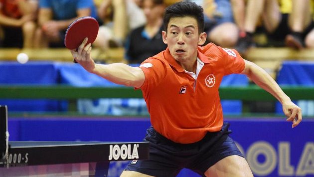 Wong Čchung-tching z Hongkongu ve finále dvouhry na Czech Open 2015. Wong Čchung-tching z Hongkongu ve finále dvouhry na Czech Open 2015.