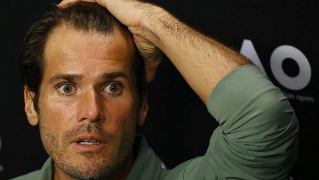Německý tenisový veterán Tommy Haas. Německý tenisový veterán Tommy Haas.
