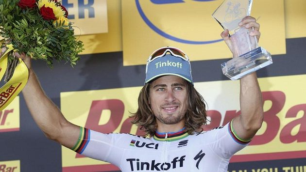 Peter Sagan slavil ve středu druhý triumf na letošním ročníku Tour de France. Peter Sagan slavil ve středu druhý triumf na letošním ročníku Tour de France.