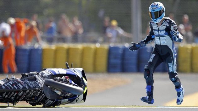 Při motocyklových závodech není o nehody nouze (ilustrační foto). Při motocyklových závodech není o nehody nouze (ilustrační foto).