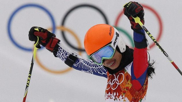 Vanessa Mae na ZOH v Soči. Vanessa Mae na ZOH v Soči.