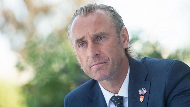 Václav Prospal, trenér hokejového klubu Madeta Motor České Budějovice. Václav Prospal, trenér hokejového klubu Madeta Motor České Budějovice.